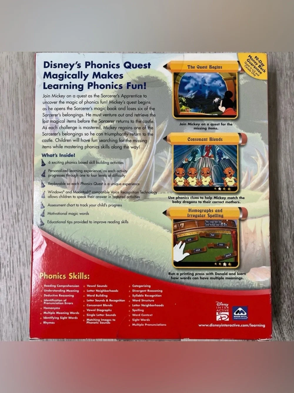 Vintage Y2K Disney Interactive Learning Software Bundle